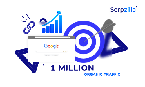 An SEO agency gets 1 Million organic traffic daily and 23,000 keywords in TOP100 for the client within ONE MONTH