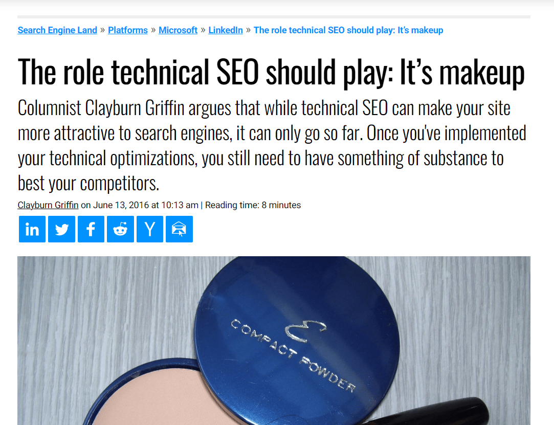 techincal seo critic