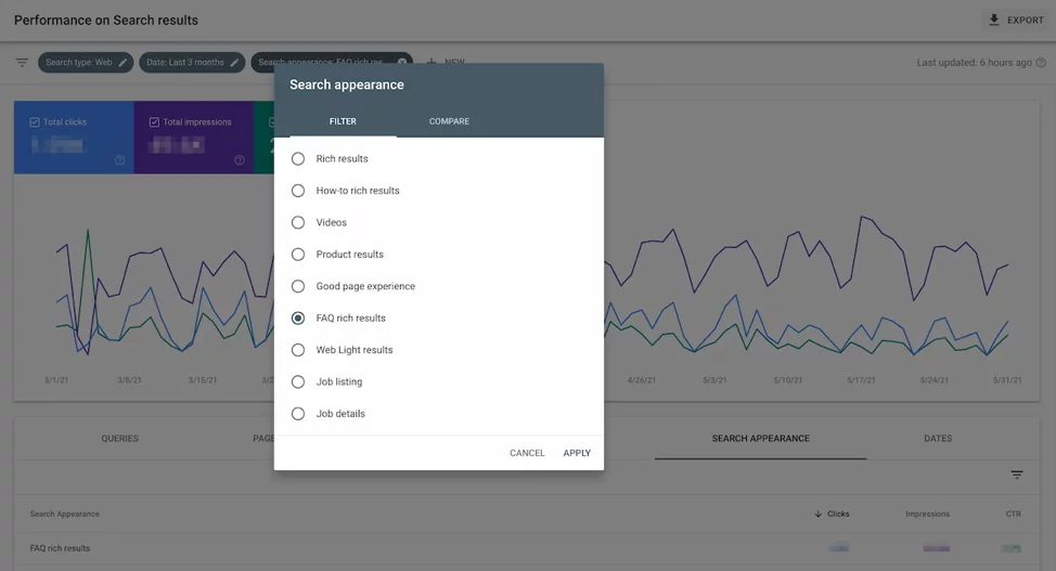 GSK console search results