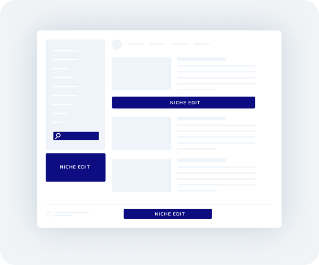 Examples of niche edit placements